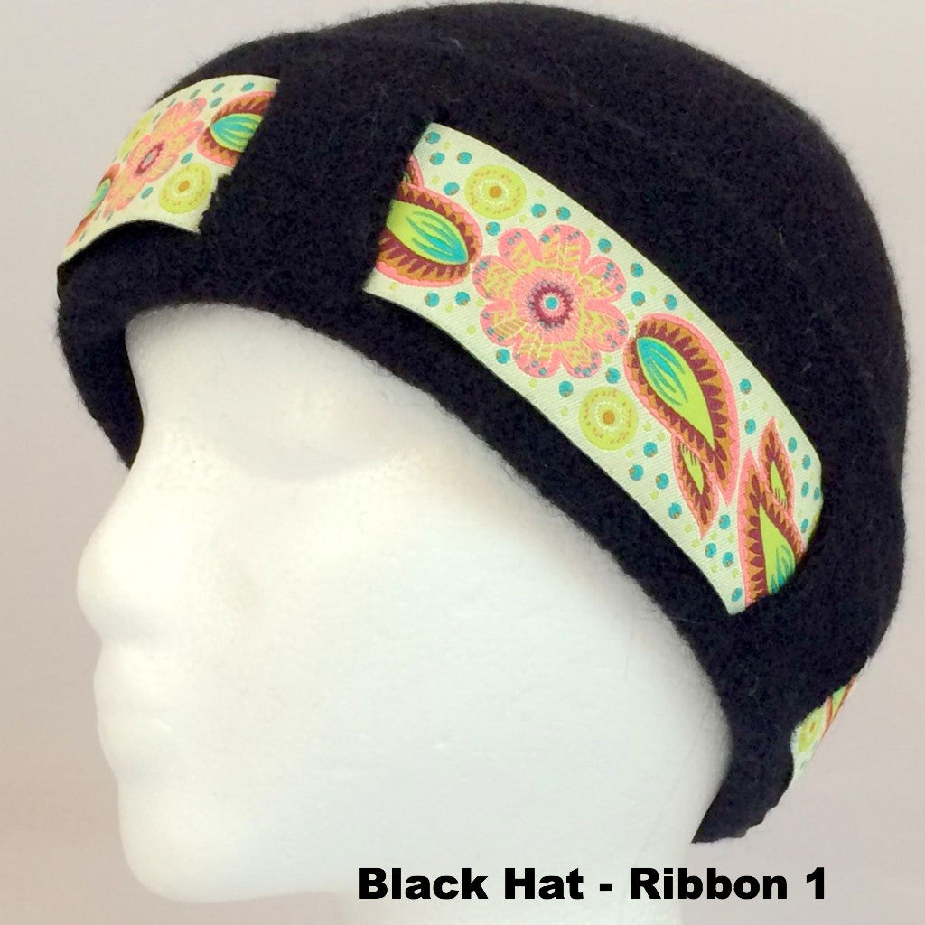 Kids / Youth Lined Hat with Ribbon - Alpacas of Montana