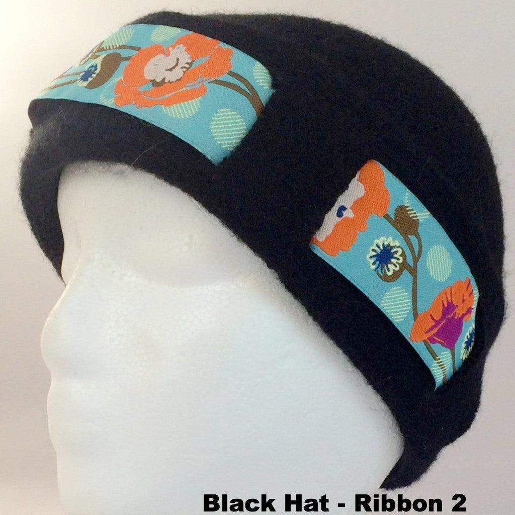 Kids / Youth Lined Hat with Ribbon - Alpacas of Montana