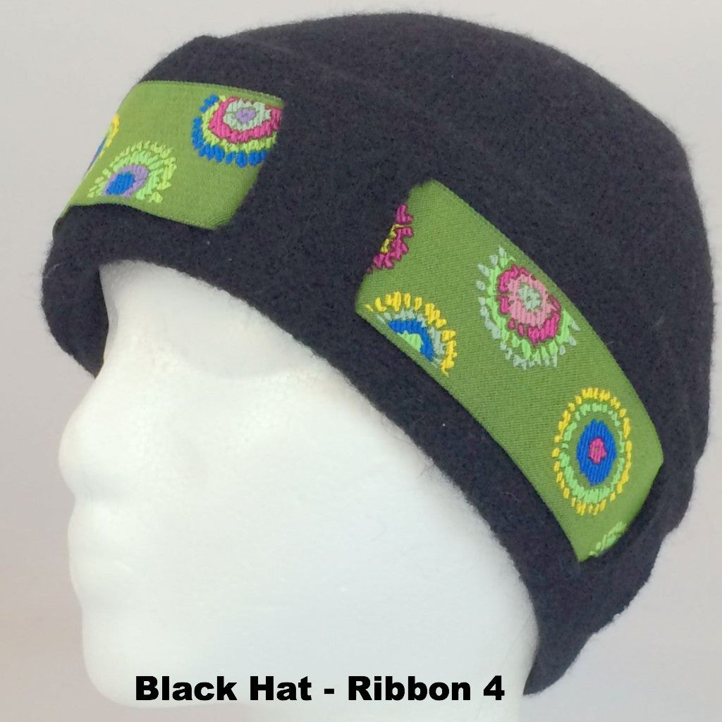 Kids / Youth Lined Hat with Ribbon - Alpacas of Montana