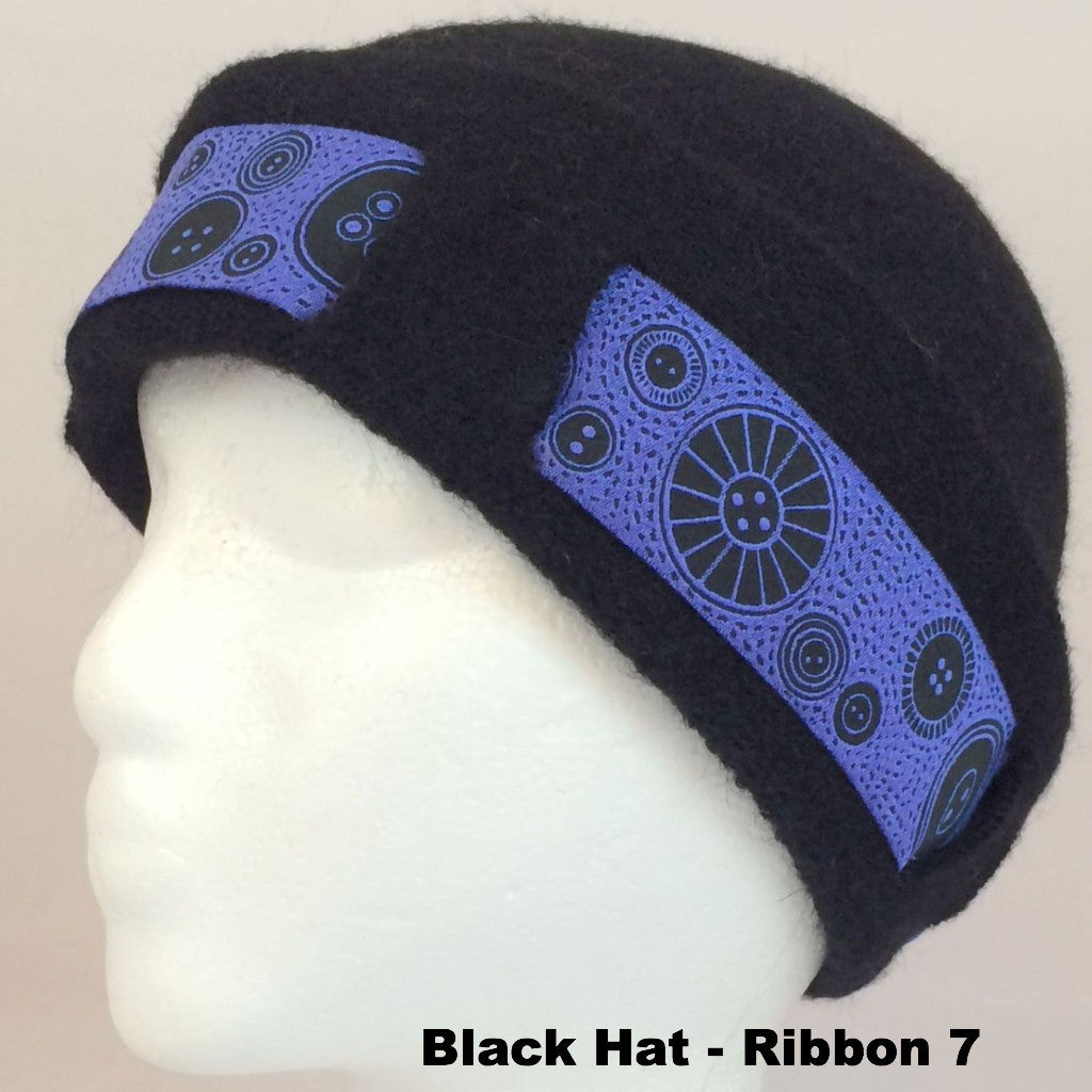 Kids / Youth Lined Hat with Ribbon - Alpacas of Montana