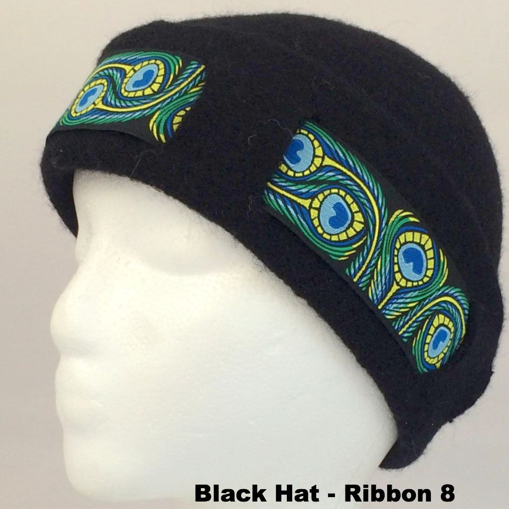 Kids / Youth Lined Hat with Ribbon - Alpacas of Montana