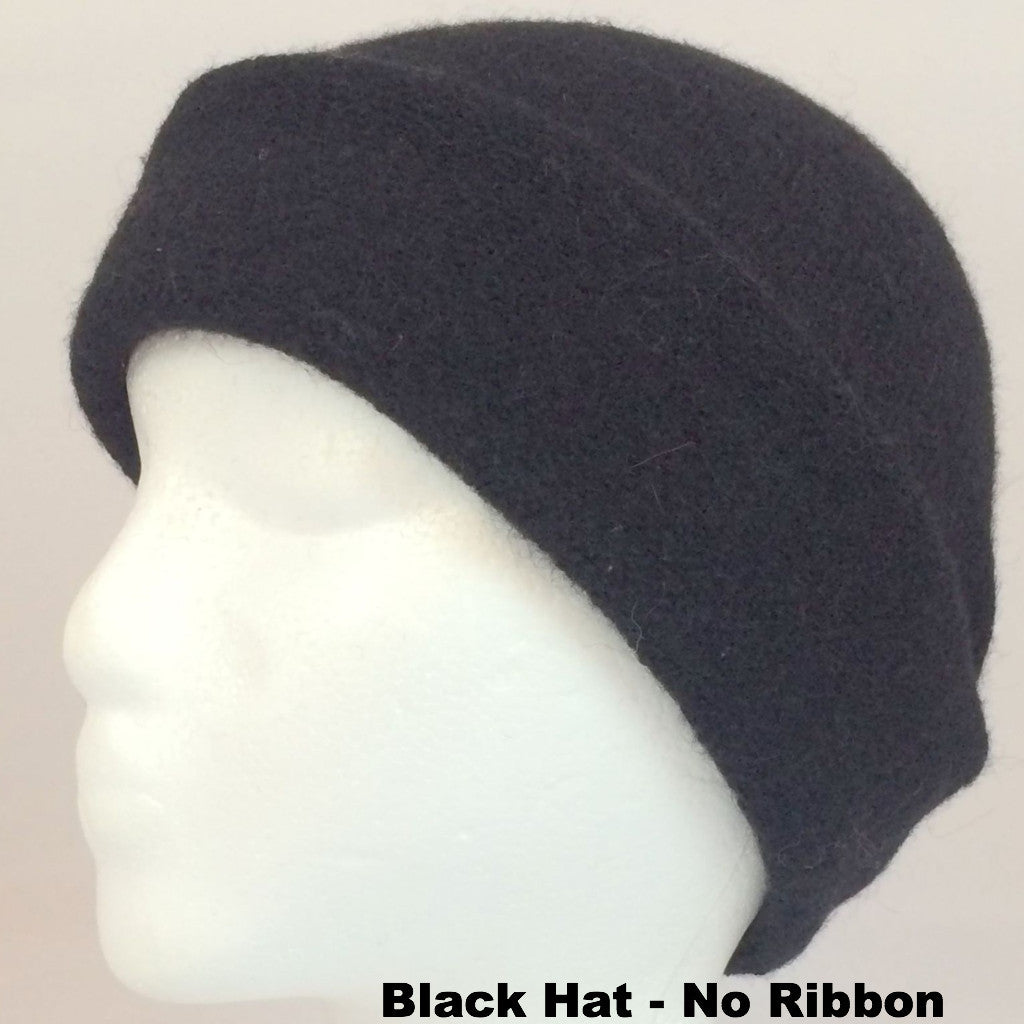 Kids / Youth Lined Hat with Ribbon - Alpacas of Montana