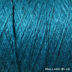 blue sport weight alpaca wool yarn for knitting and crochet