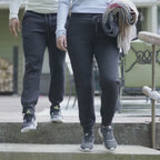 Product video of the men's and women's Alpacas of Montana joggers