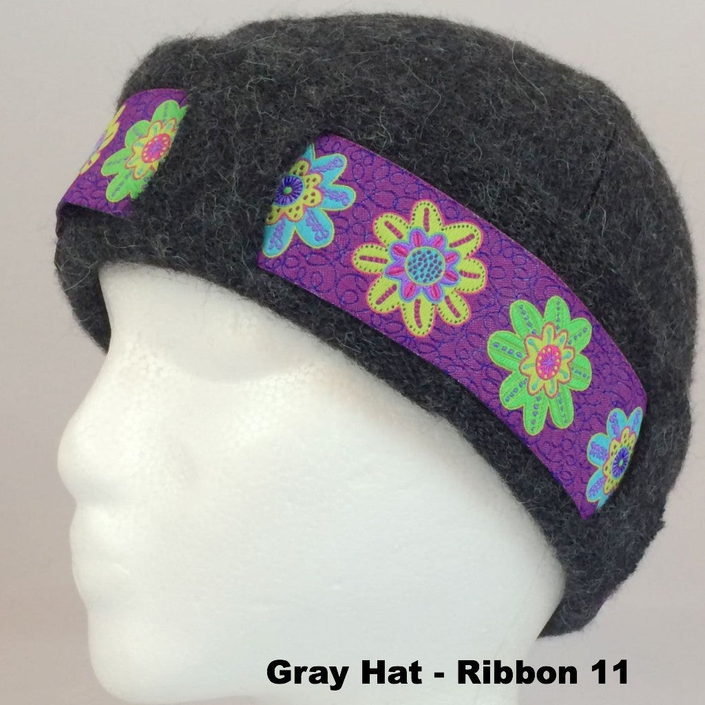 Kids / Youth Lined Hat with Ribbon - Alpacas of Montana