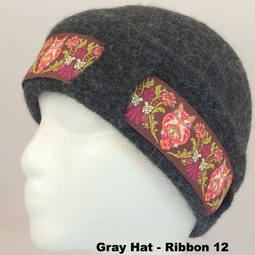 Kids / Youth Lined Hat with Ribbon - Alpacas of Montana