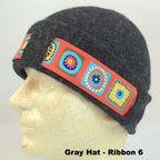 Kids / Youth Lined Hat with Ribbon - Alpacas of Montana