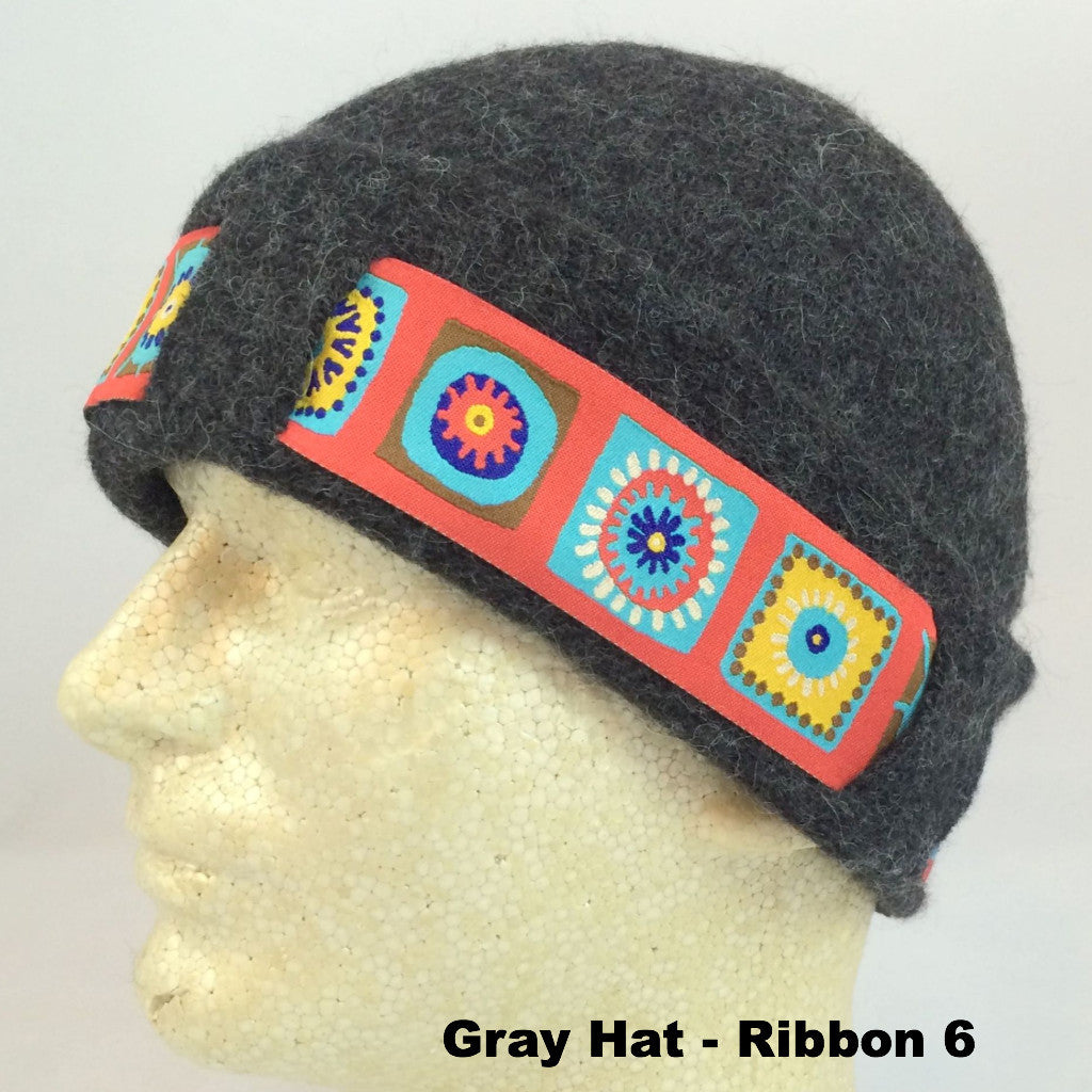 Kids / Youth Lined Hat with Ribbon - Alpacas of Montana