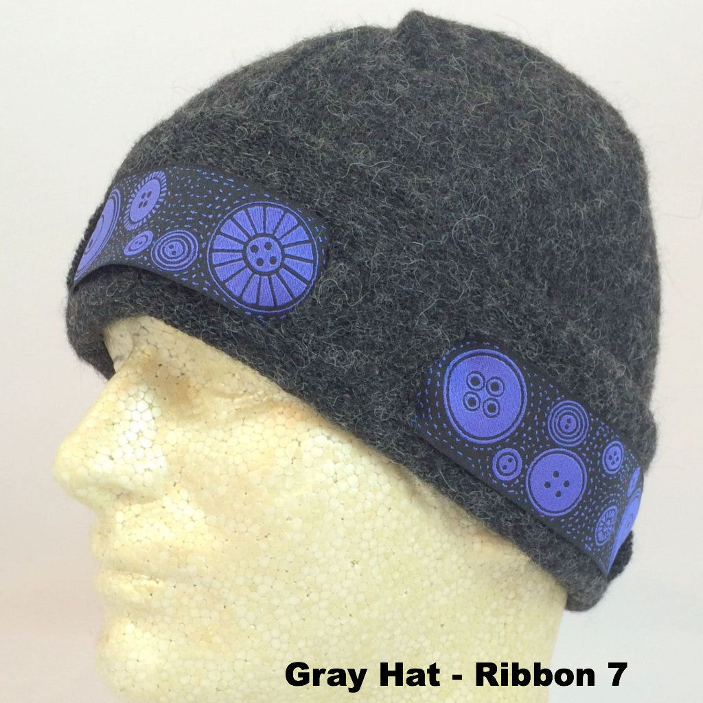 Kids / Youth Lined Hat with Ribbon - Alpacas of Montana