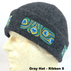 Kids / Youth Lined Hat with Ribbon - Alpacas of Montana