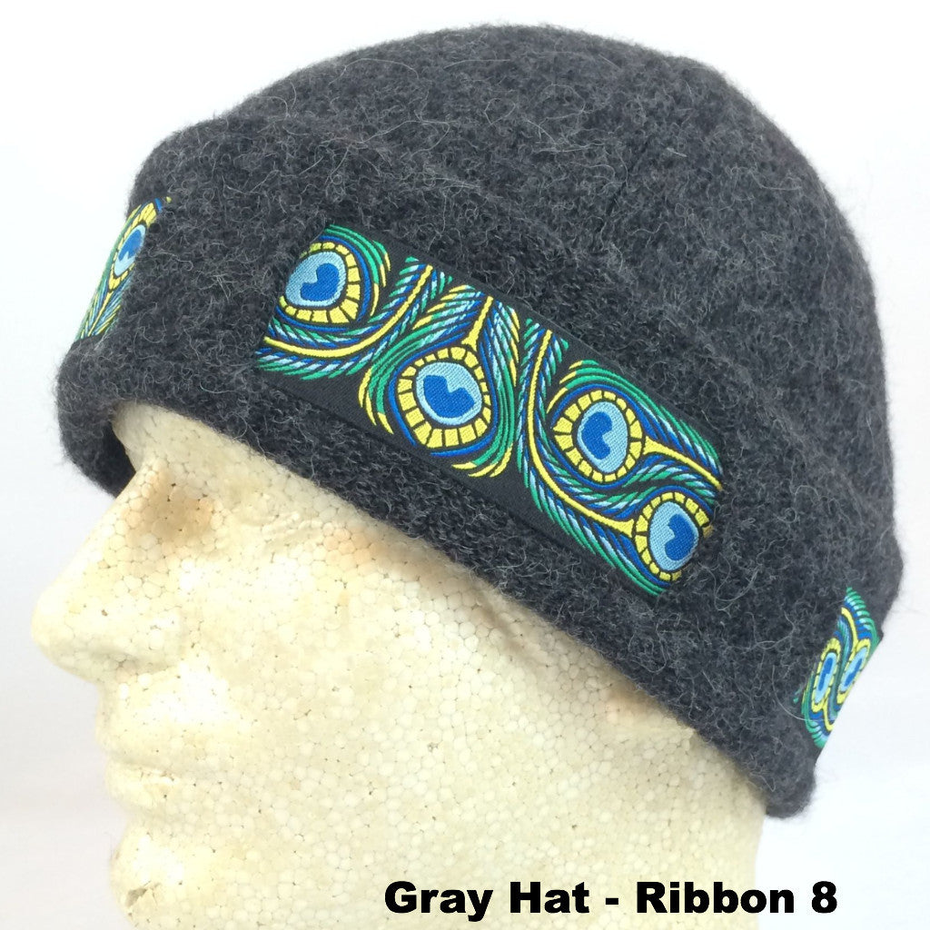 Kids / Youth Lined Hat with Ribbon - Alpacas of Montana