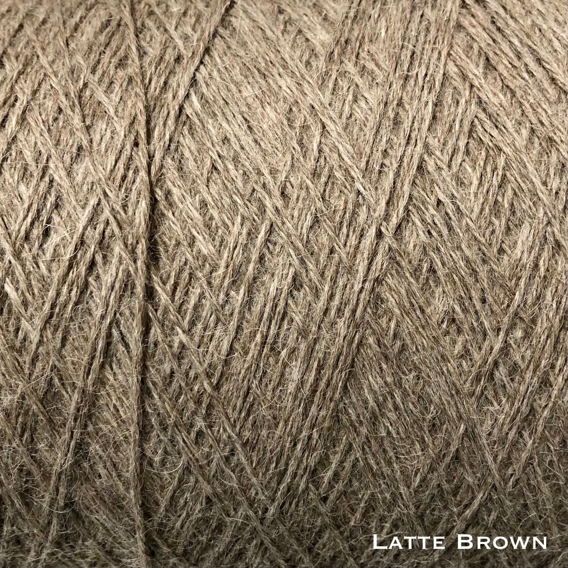 latte light brown sport weight alpaca wool yarn for knitting and crochet