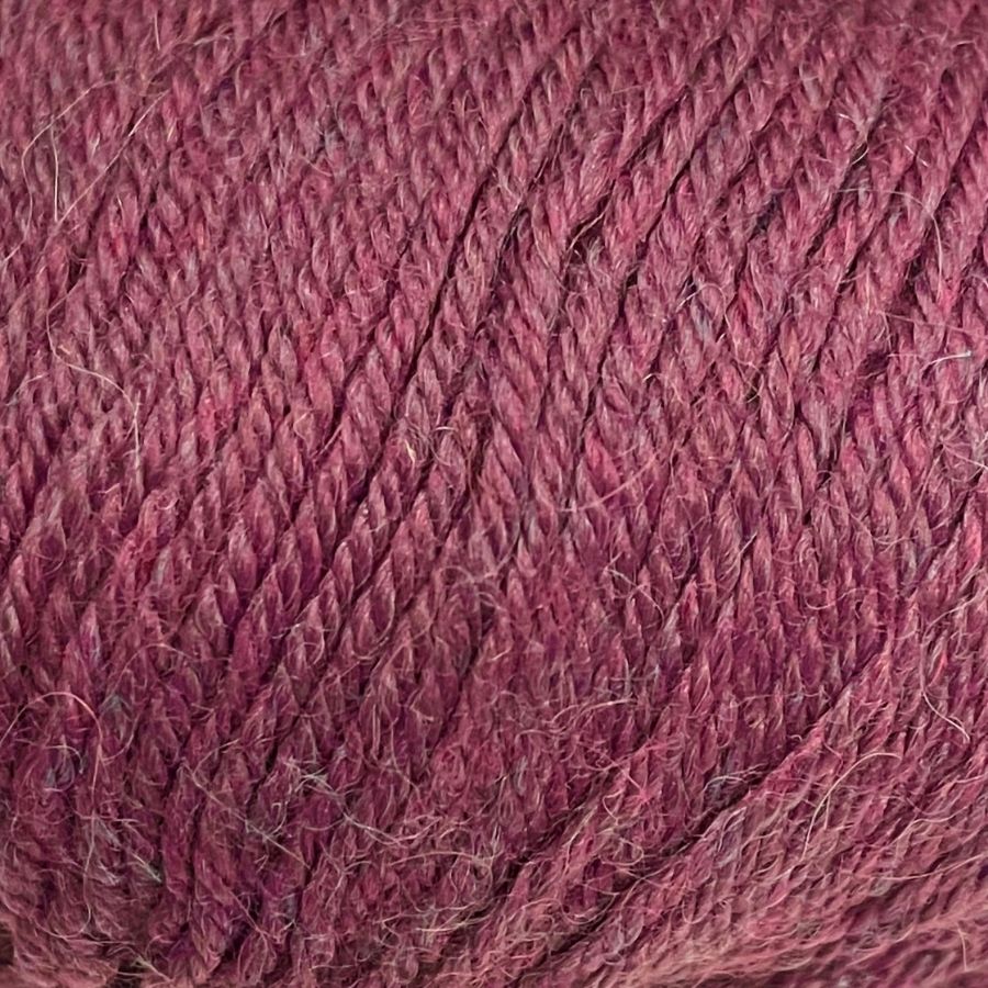 plum alpaca wool yarn