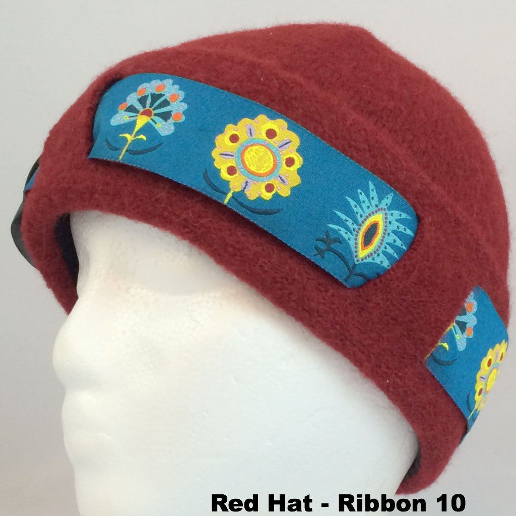 Kids / Youth Lined Hat with Ribbon - Alpacas of Montana