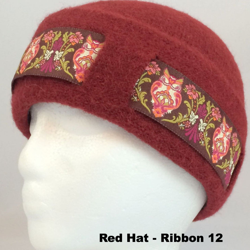 Kids / Youth Lined Hat with Ribbon - Alpacas of Montana