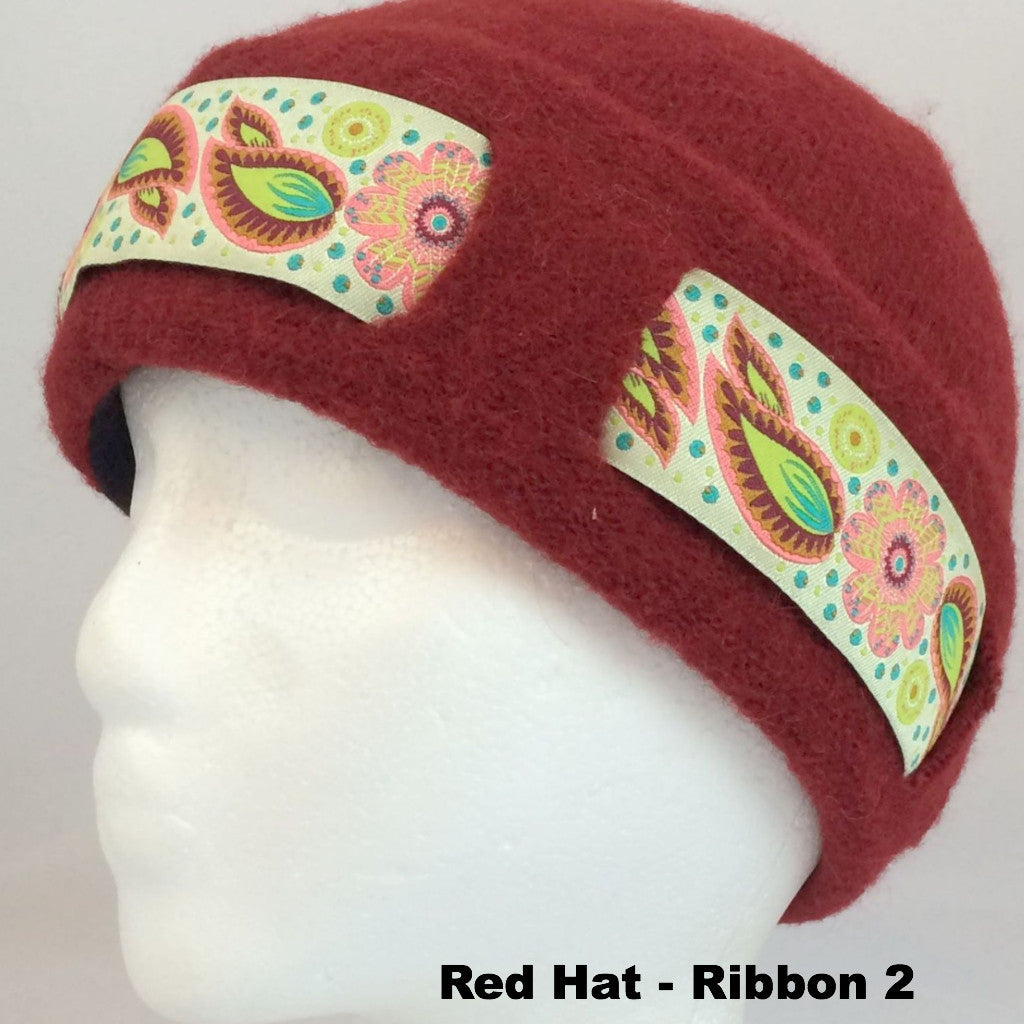 Kids / Youth Lined Hat with Ribbon - Alpacas of Montana