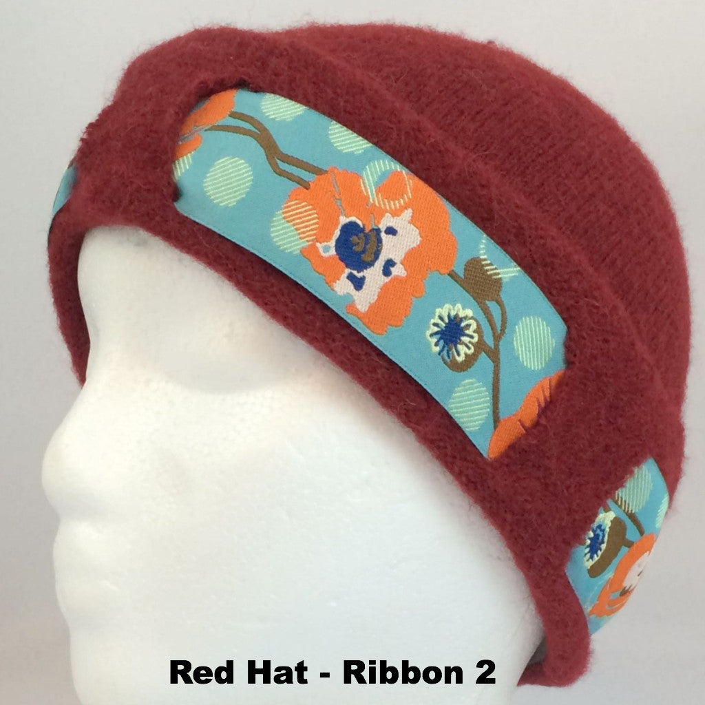 Kids / Youth Lined Hat with Ribbon - Alpacas of Montana