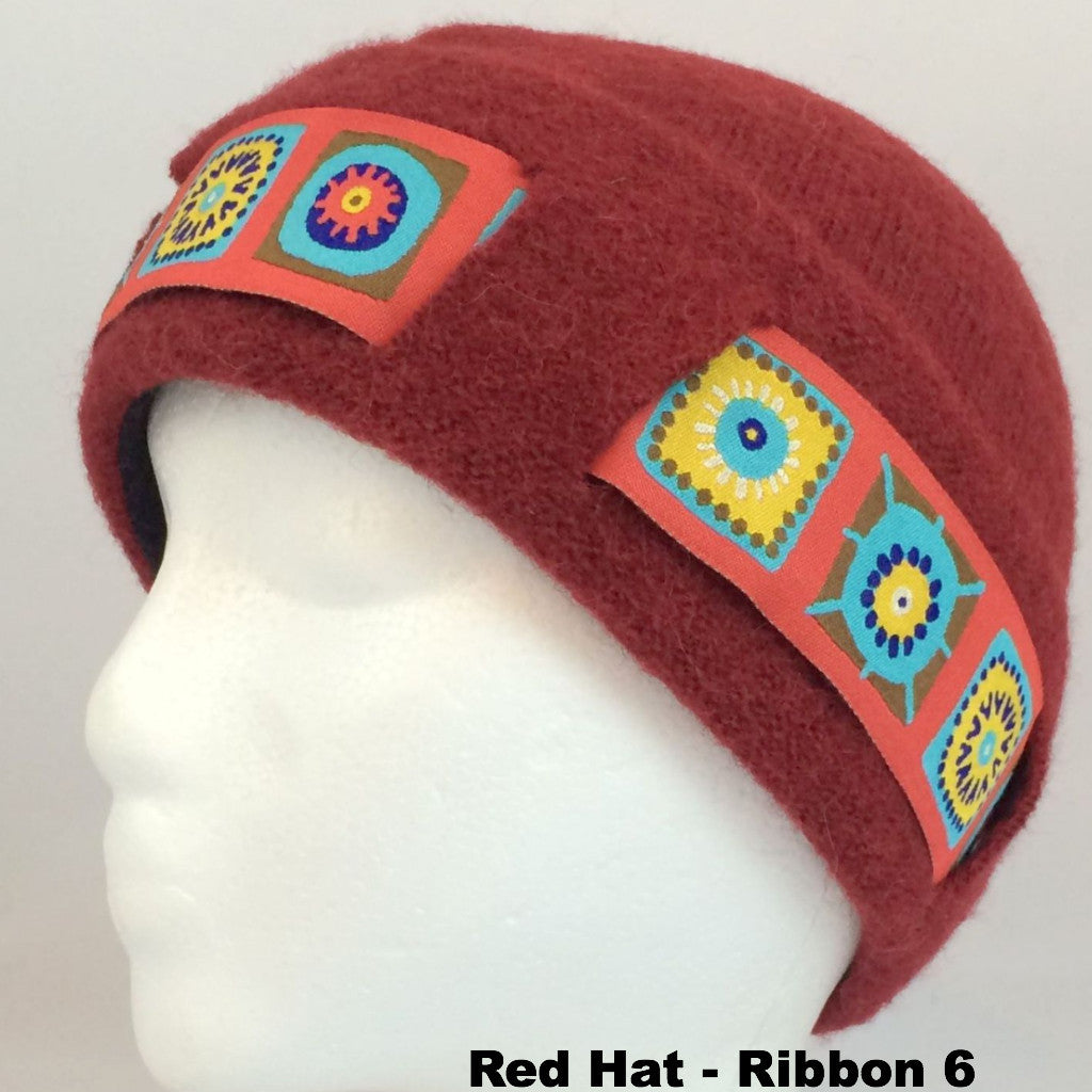 Kids / Youth Lined Hat with Ribbon - Alpacas of Montana
