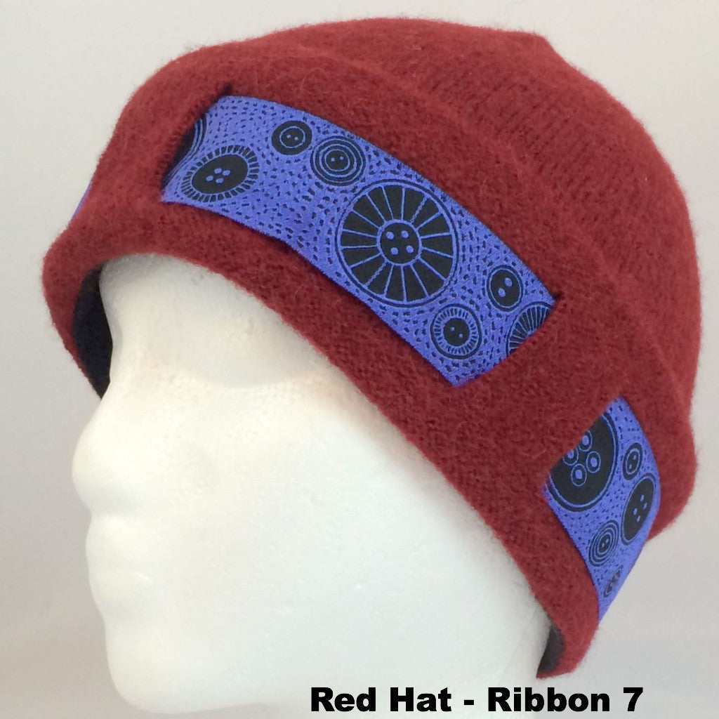 Kids / Youth Lined Hat with Ribbon - Alpacas of Montana