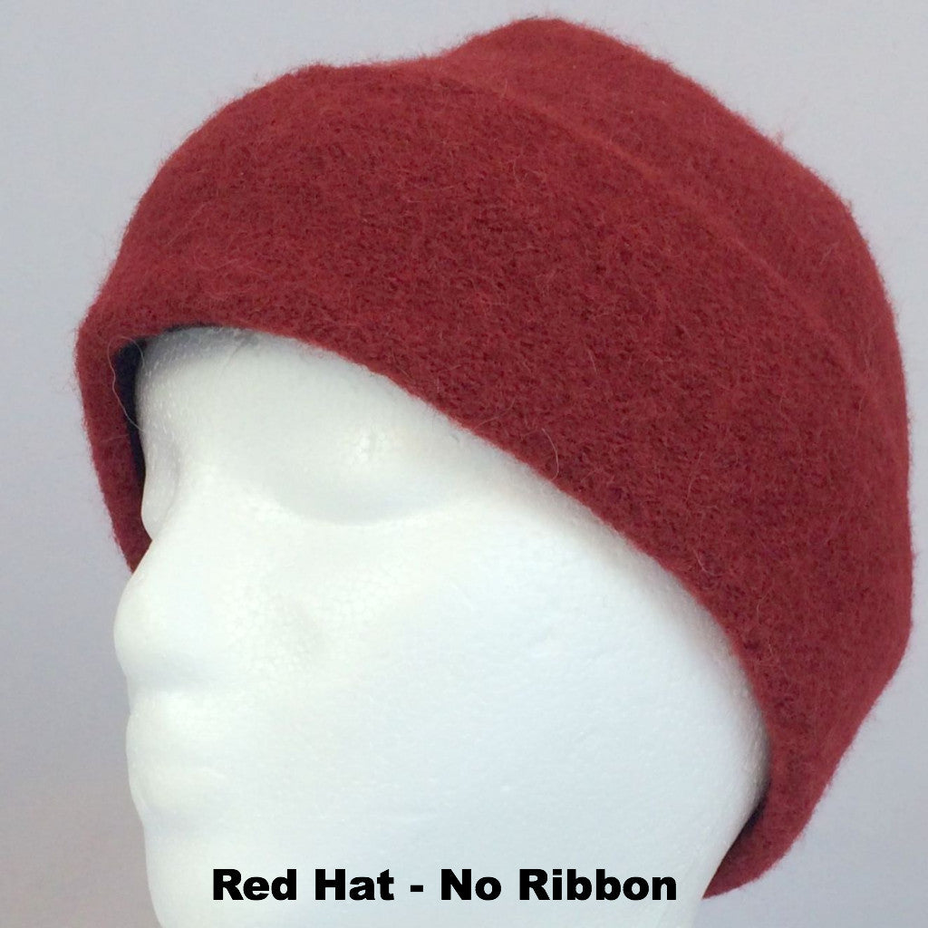 Kids / Youth Lined Hat with Ribbon - Alpacas of Montana